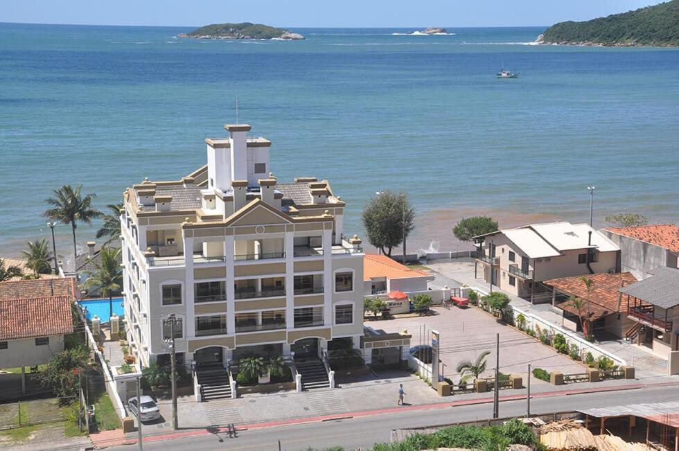 Golfinhos Apart-Hotel - Apto Terreo Frente Ao Mar!!! Florianópolis Kültér fotó